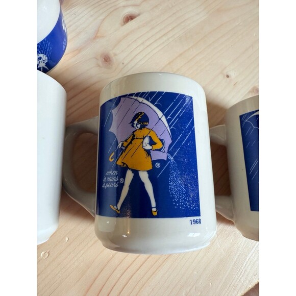 Morton Salt company mugs and creamer set - Picture 8 of 12